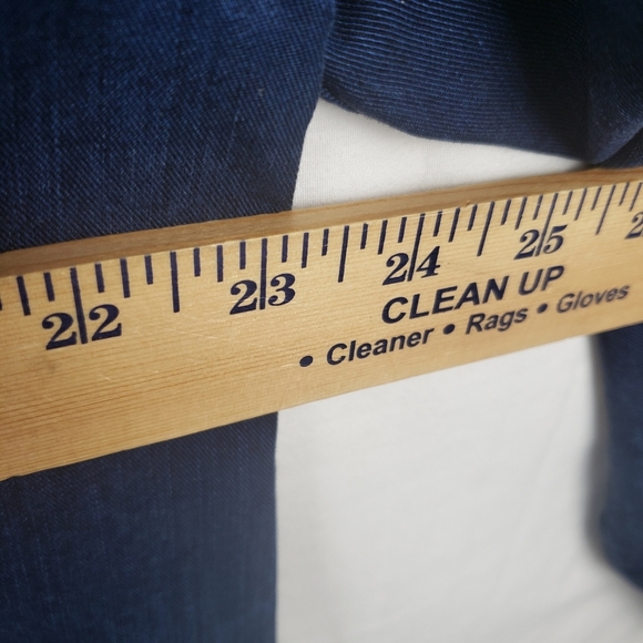 J.Jill Blue Denim Look Wood Button-Up Cardigan Jacket Sz L - Picture 8 of 8